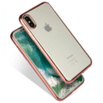 Trendigt & Lyxigt Gummiskal TPU | iPhone X / XS Rosa