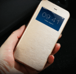 Slide View Flipcover iPhone 7 Plus Guld