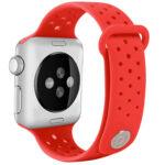 Celly Apple Watch Silicone band (42/44 mm) Röd - Image 2