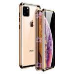 Exklusiv Heltäckande Magnetiskt skal iPhone 11 -Guld